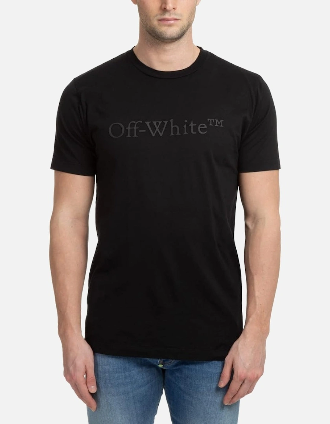 Bookish Laund Slim S/S Tee Black