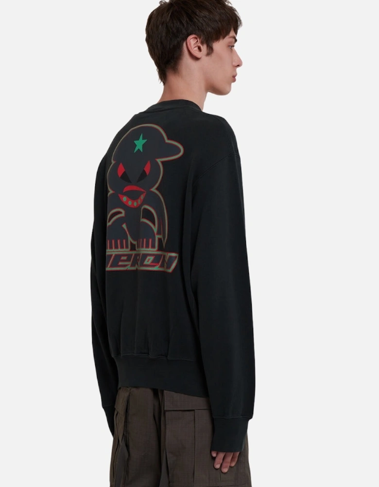 Monster Crew Sweat Black