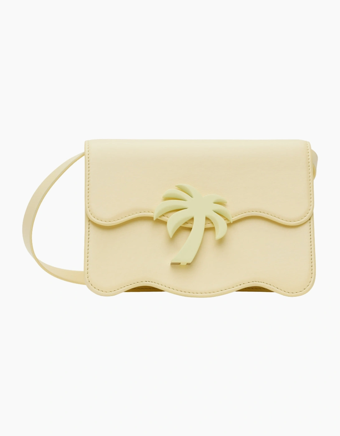 Women's Palm Angels Palm Beach Bag Mm Yellow - Size: ONE size