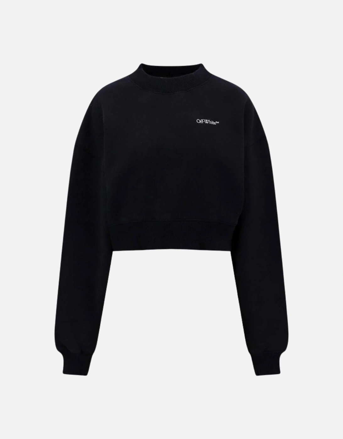 For All Book Cropped Over Crewneck Black, 5 of 4