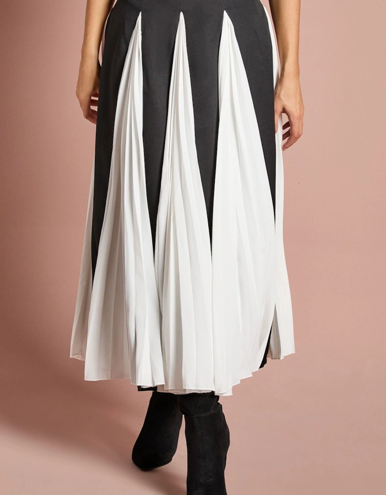 Mono Godet Midaxi Skirt
