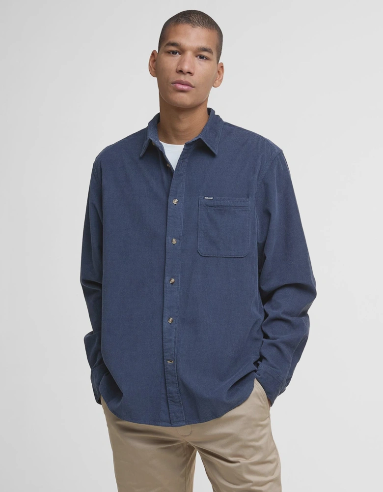 Bramside Cord Shirt - Navy Blue