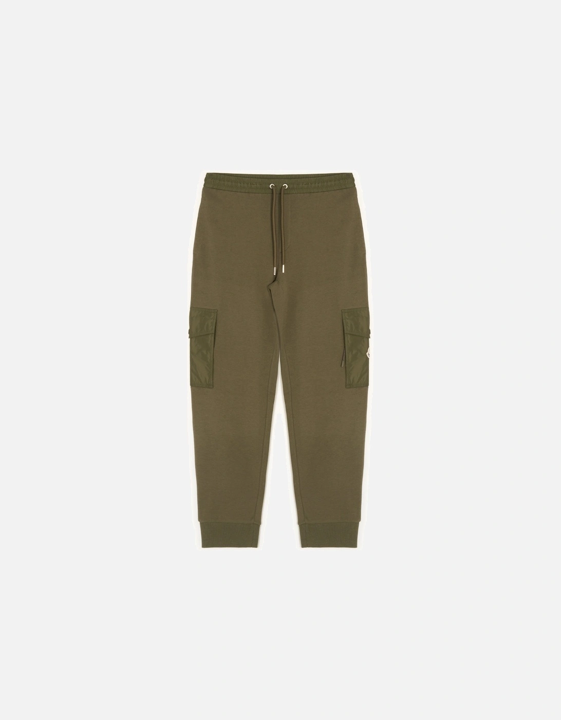 Moncler Men's Pocket Detail Cuffed Joggers Green - Size: 37/36/32
