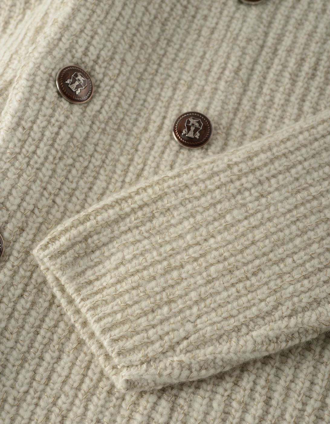 DOUBLE BREAST CARDIGAN