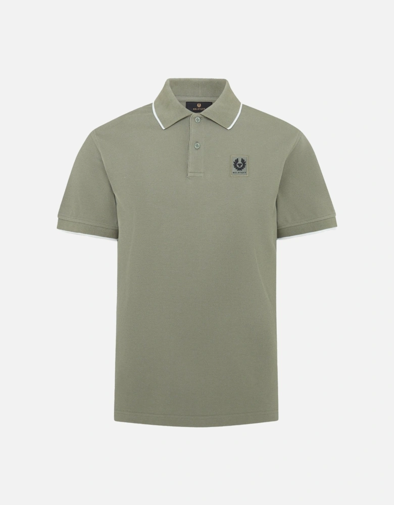PATCH LOGO TIPPED POLO