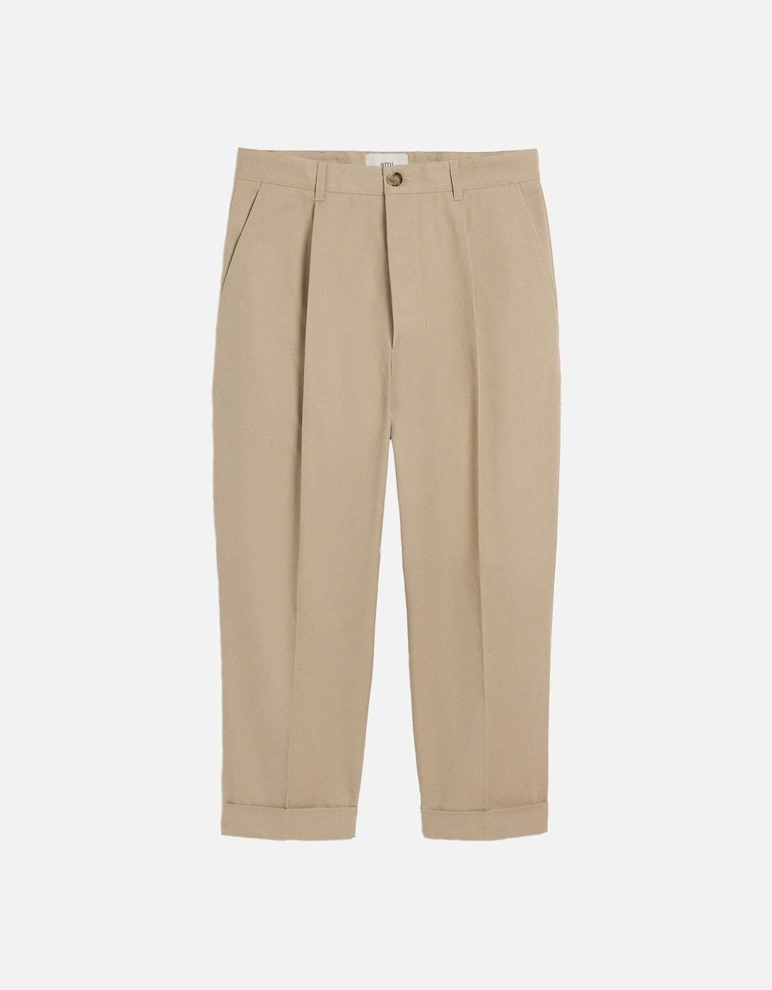 Carrot Oversized Trousers Beige, 6 of 5