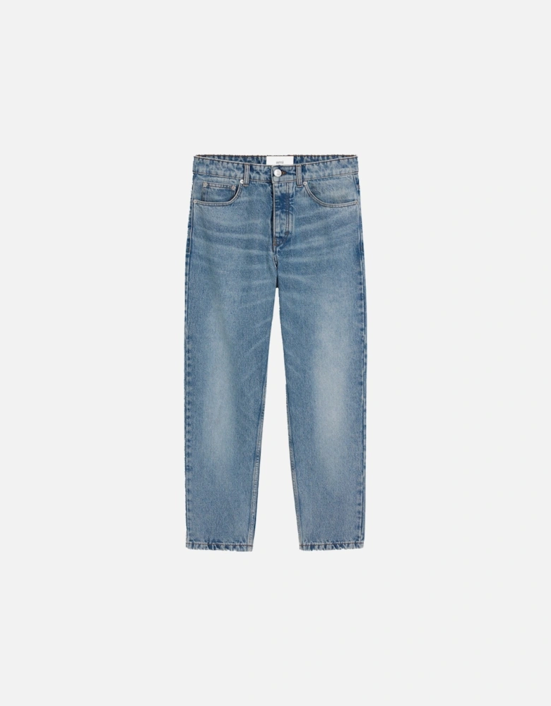 Tapered Fit Jeans Blue