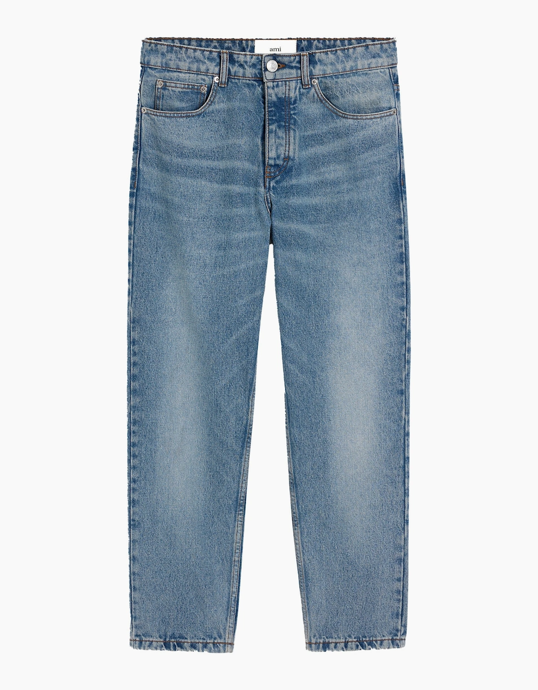 AMI Paris Men's Tapered Fit Jeans Blue - Navy - Size: 32/32