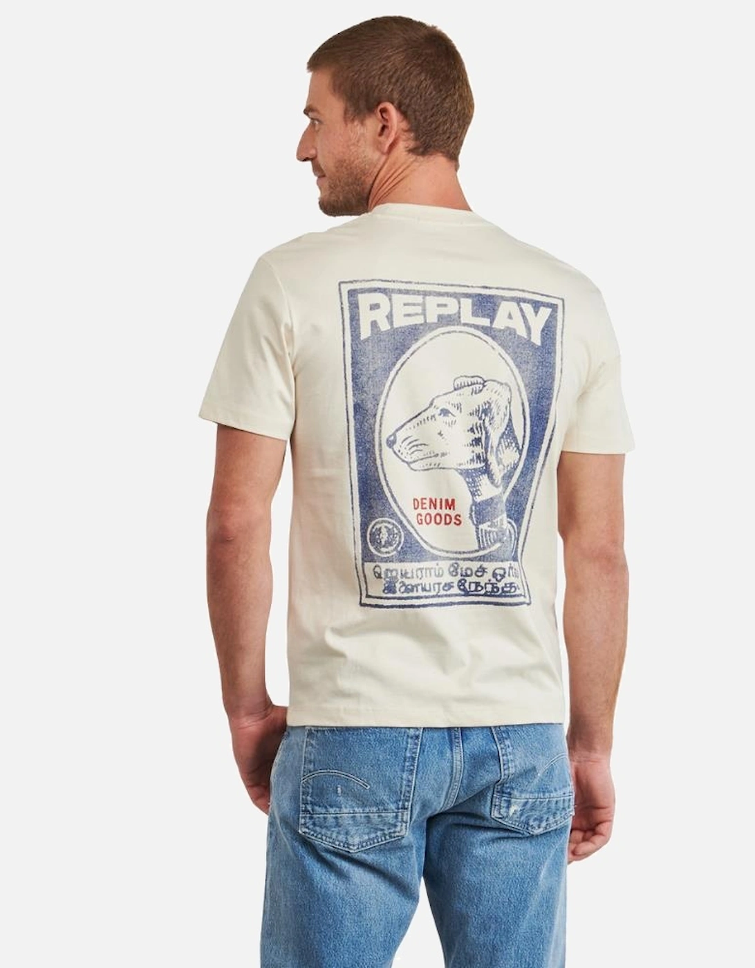 Denim Goods Dog Tee - Natural Rope