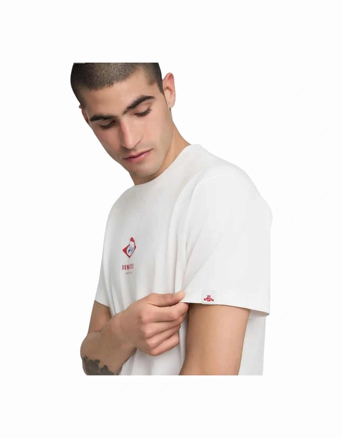 Denim Goods Diamond Tee - Natural White