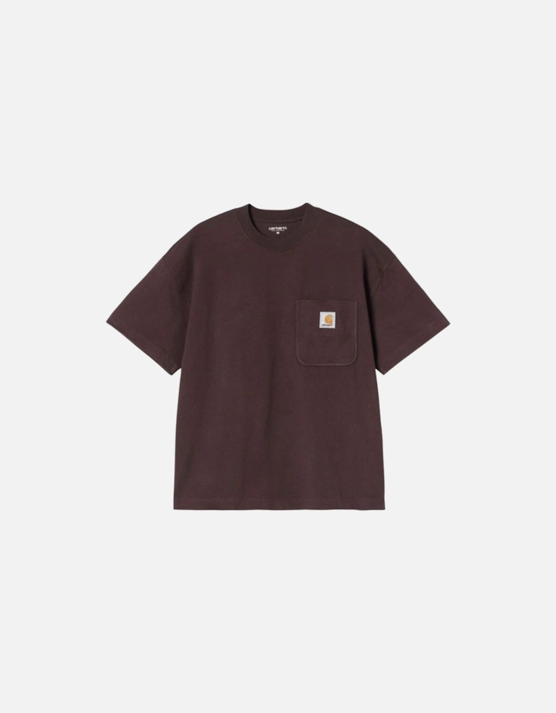 S/S Work Pocket Cotton T-Shirt - Palisander