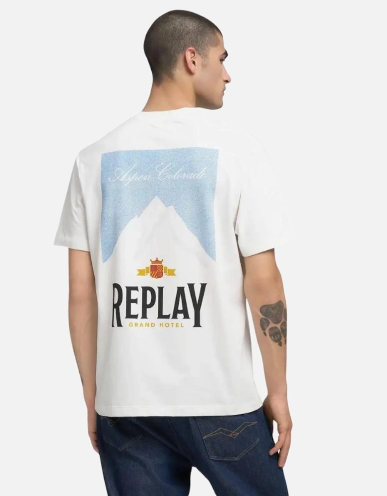 Aspen Colorado Tee - Natural White