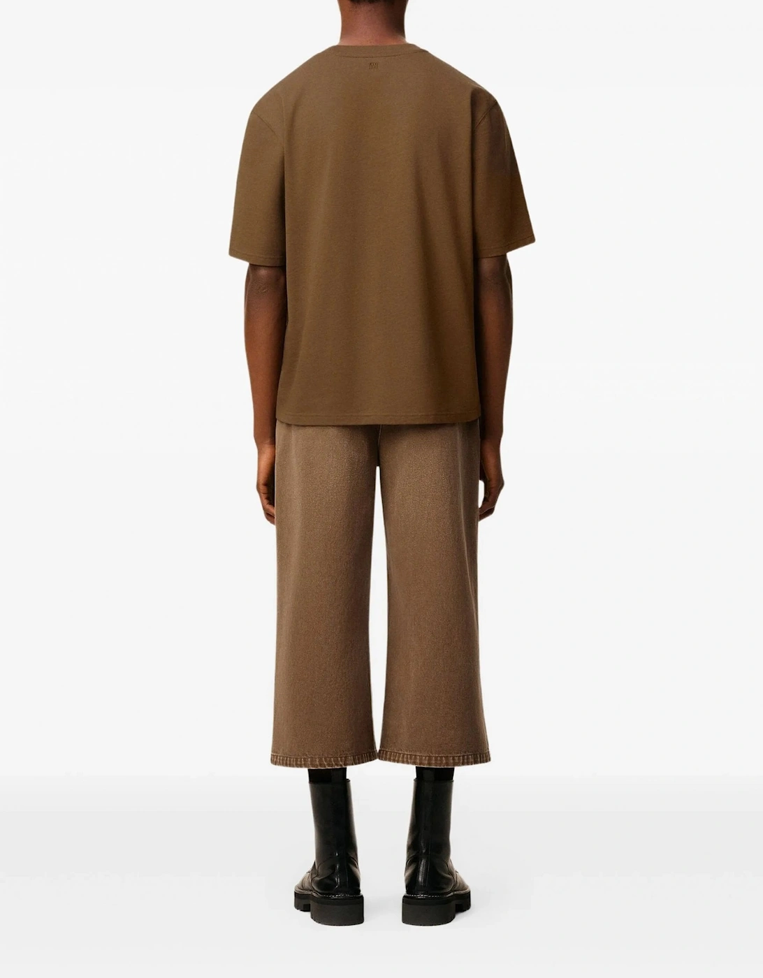 Heavy Organic Cotton T-Shirt Brown
