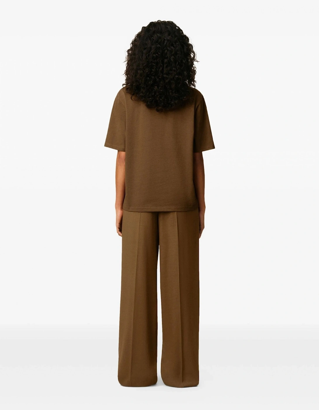 Heavy Organic Cotton T-Shirt Brown