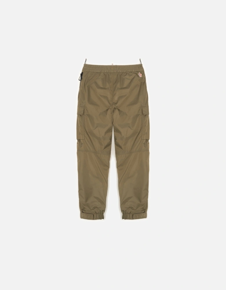 CUFFED NYLON TROUSERS