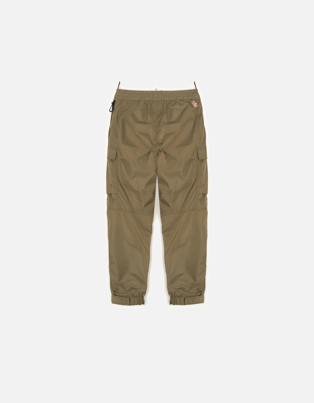 CUFFED NYLON TROUSERS