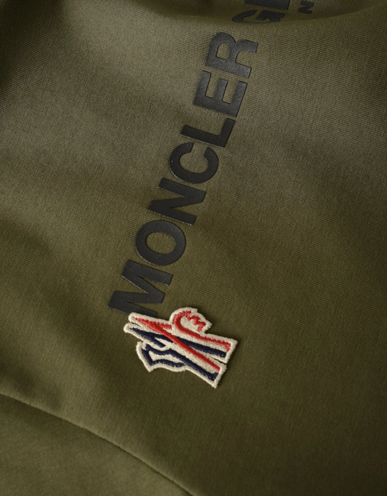 Branded Cotton T-shirt Green