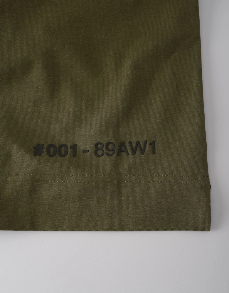Branded Cotton T-shirt Green
