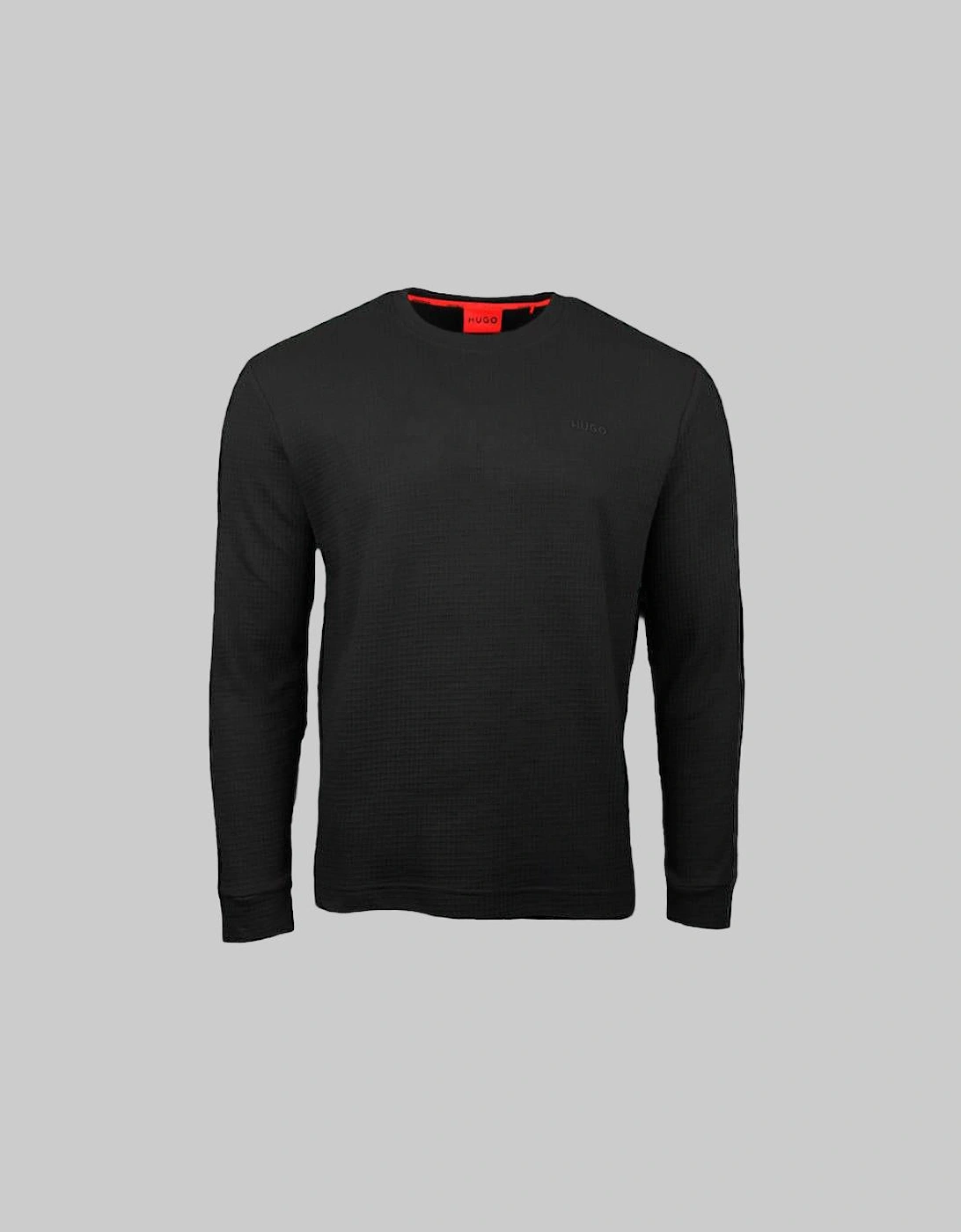 HUGO Austin Long Sleeve T-Shirt, Black, 3 of 2