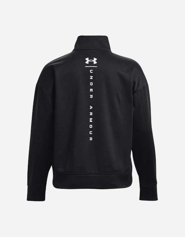 Armour Fleece Reflective 1/4 Zip Top - Reflective Quarter-Zip Top
