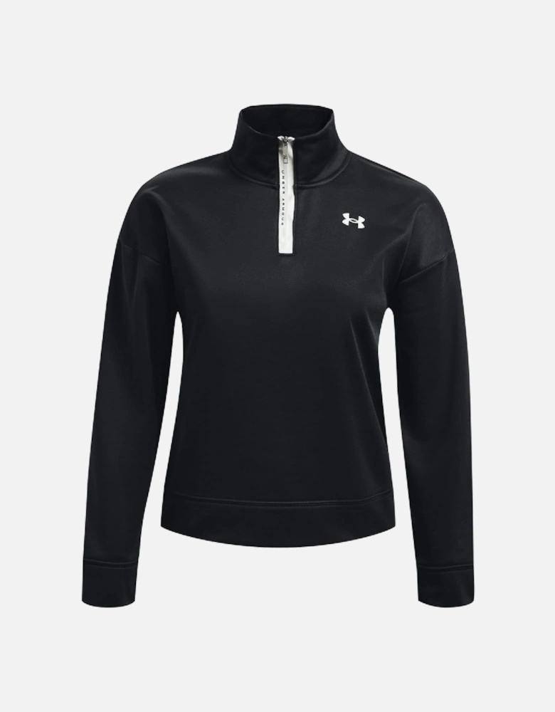 Armour Fleece Reflective 1/4 Zip Top - Reflective Quarter-Zip Top