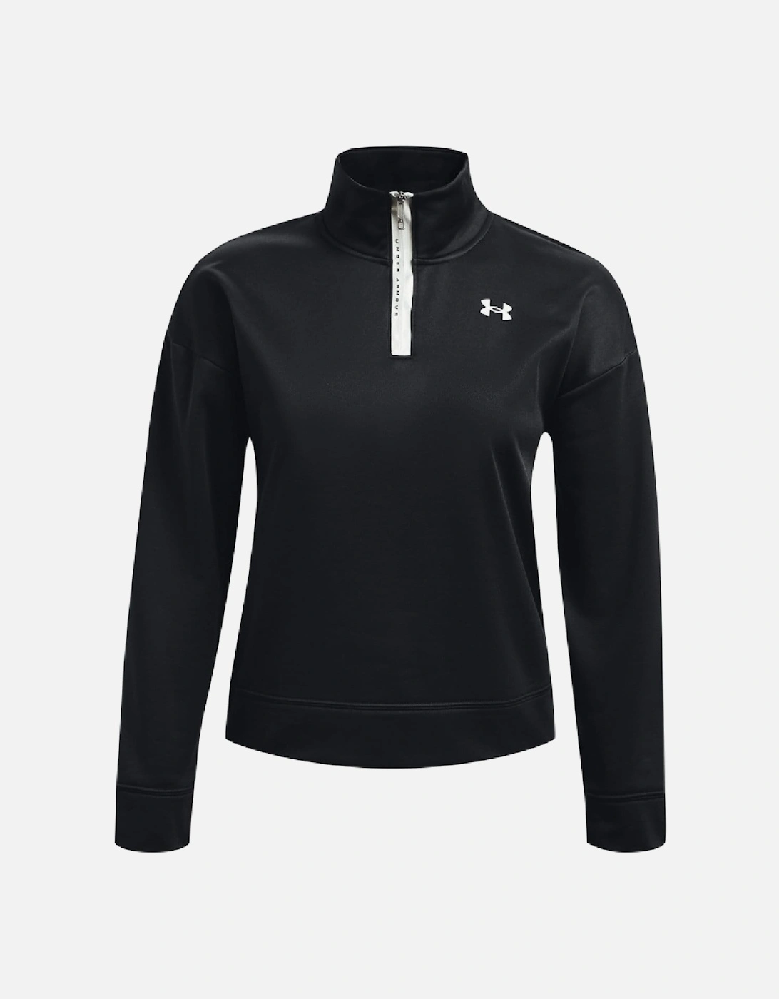 Armour Fleece Reflective 1/4 Zip Top - Reflective Quarter-Zip Top