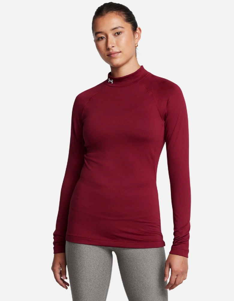 ColdGear Mock Neck Long Sleeve Top