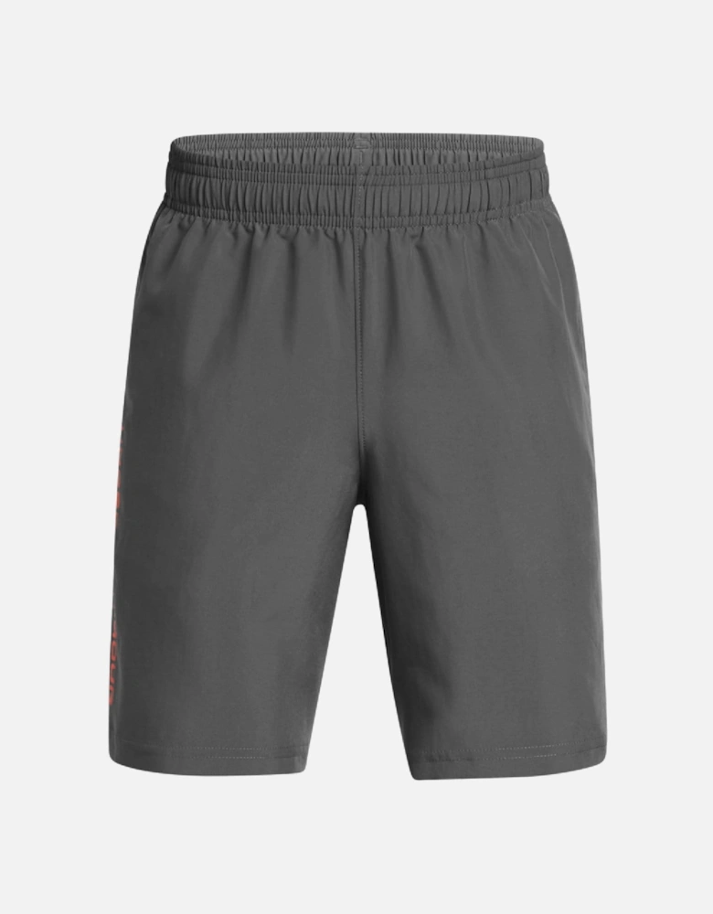 Juniors Tech Woven Wordmark Shorts