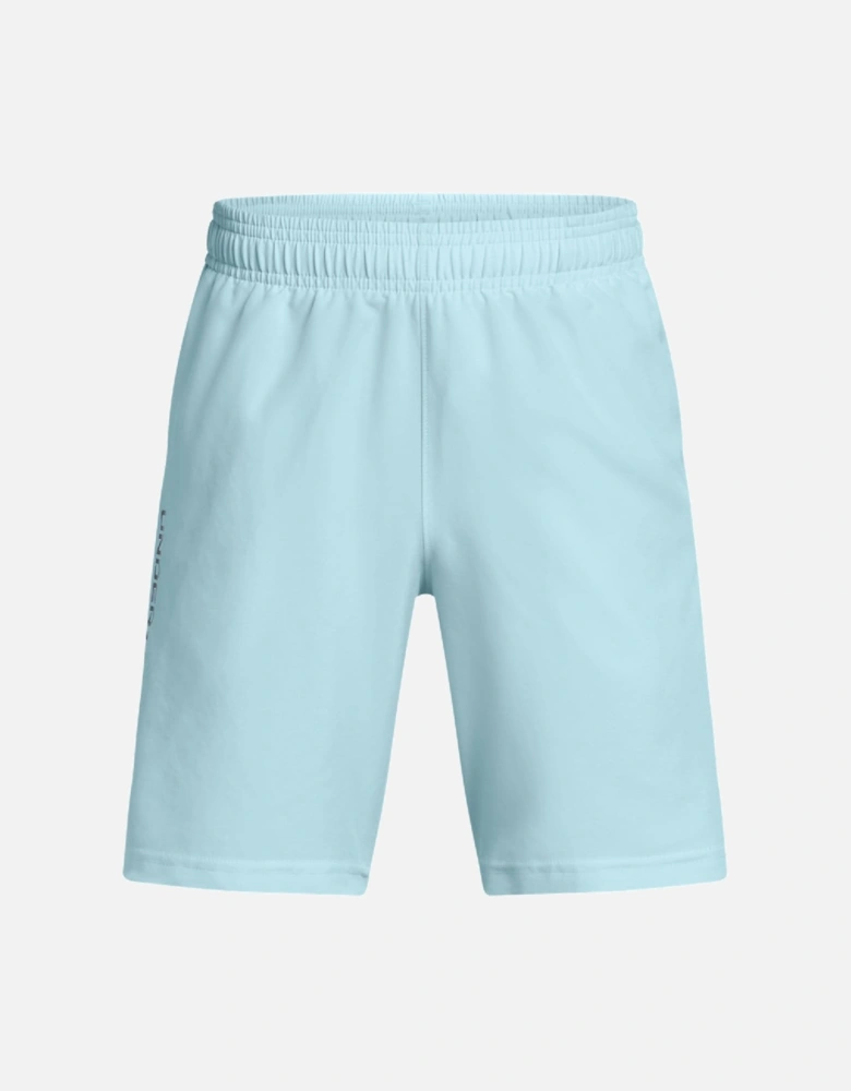 Juniors Tech Woven Wordmark Shorts