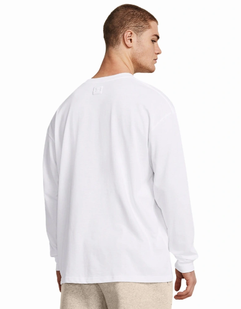 Heavyweight Tonal Wordmark Long Sleeve T-Shirt
