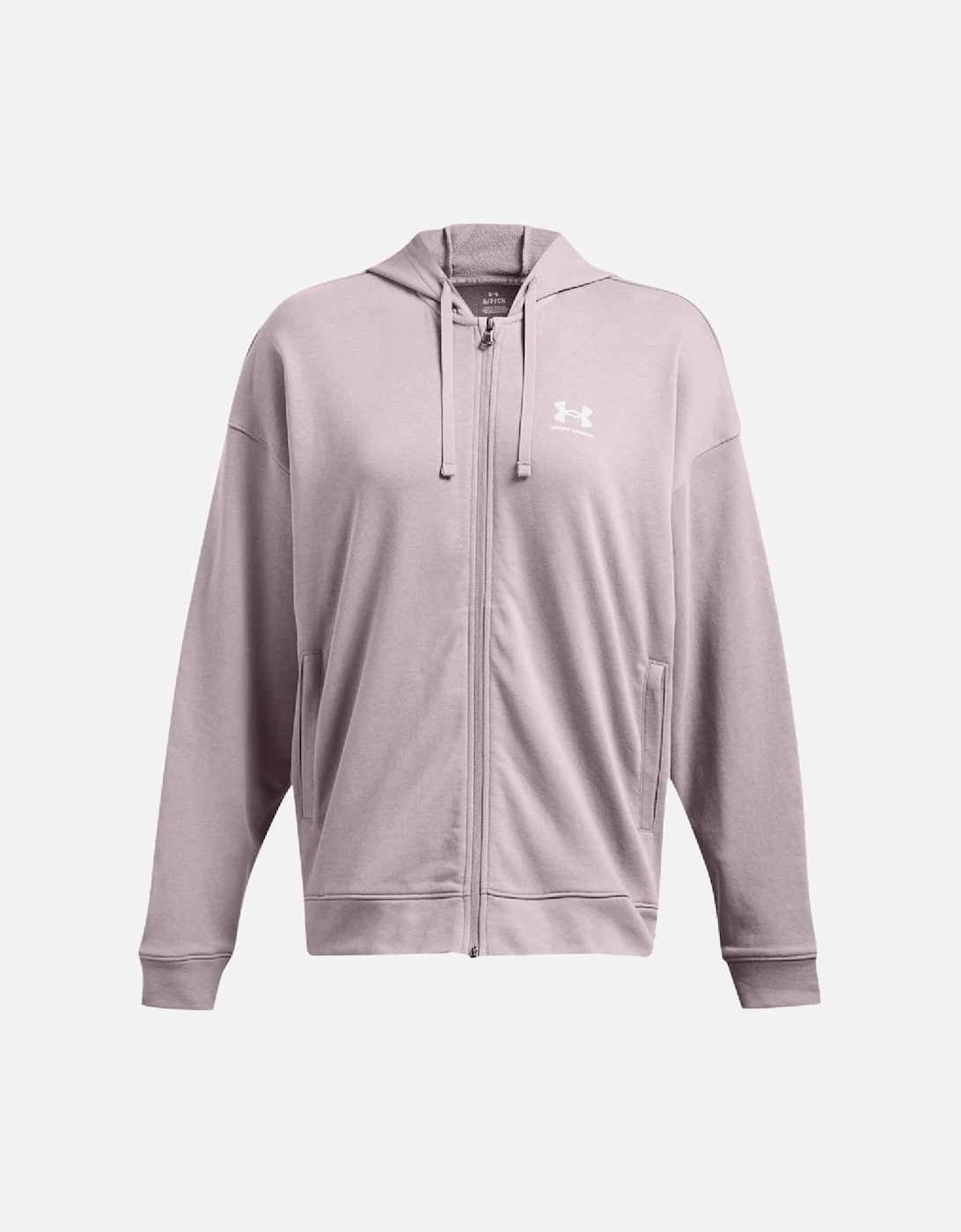 Rival Terry Oversized Full-Zip Hoodie