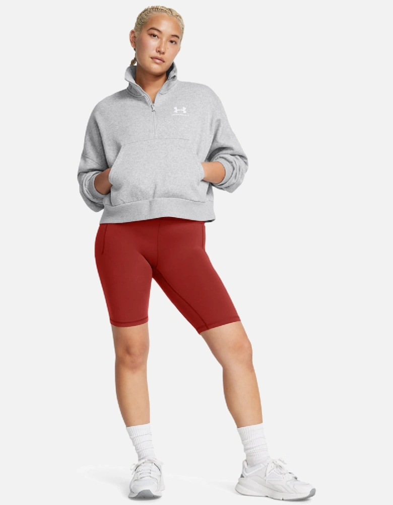 Icon Fleece Oversized 1/2 Zip Top