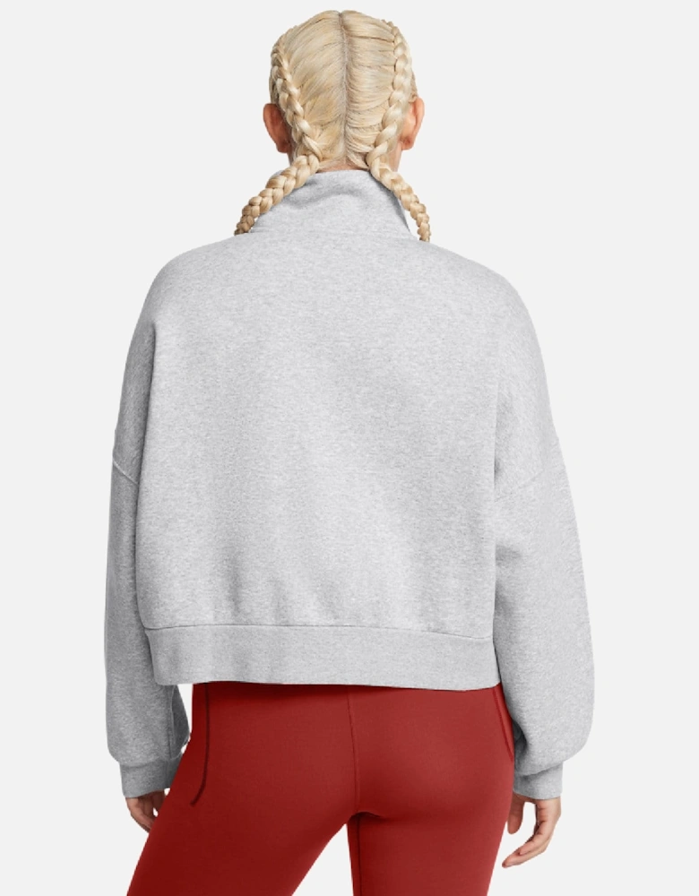 Icon Fleece Oversized 1/2 Zip Top
