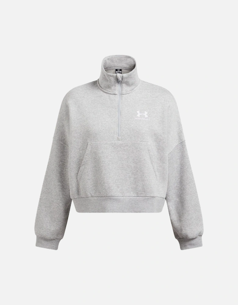 Icon Fleece Oversized 1/2 Zip Top