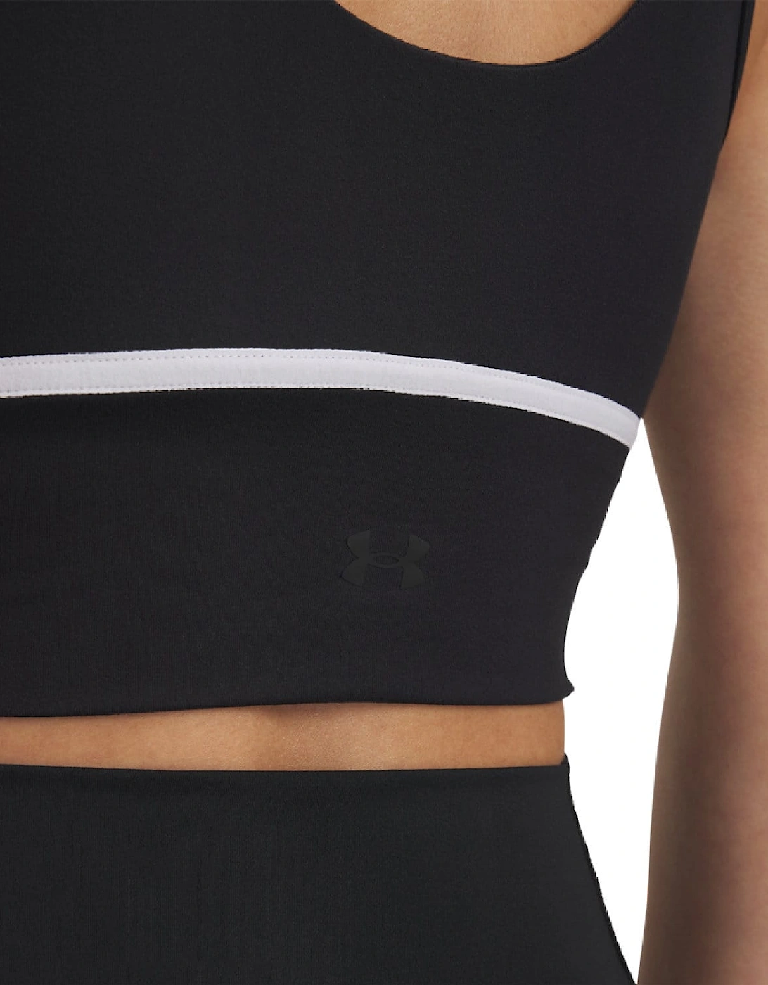Meridian Piped Crop Tank Top