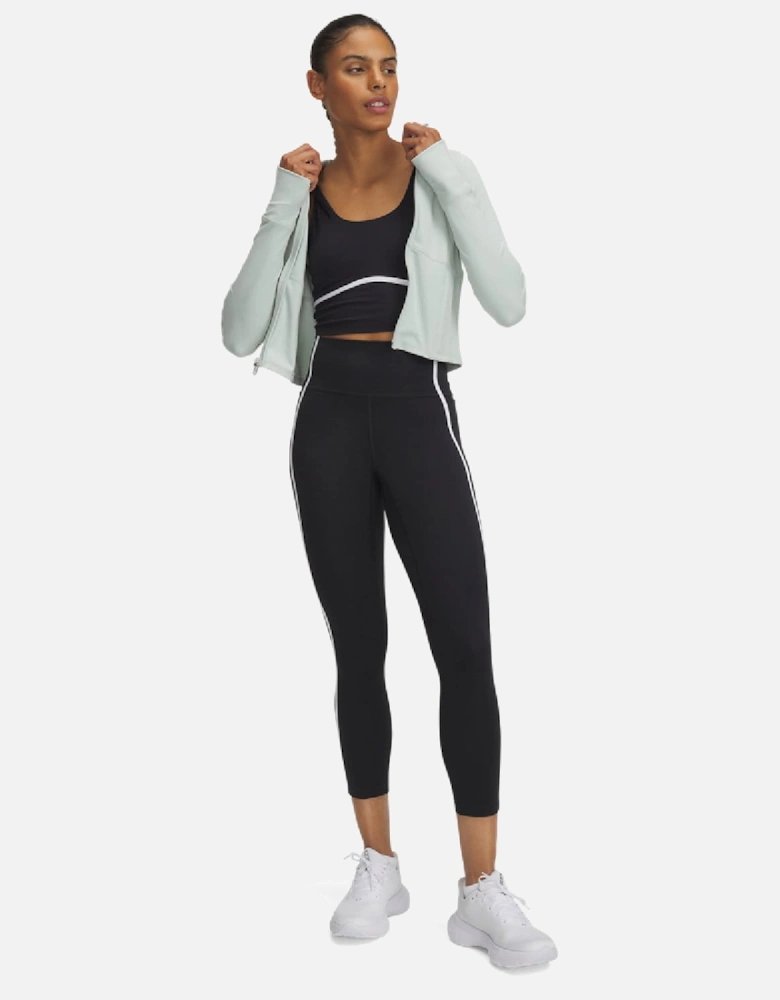 Meridian Piped Crop Tank Top