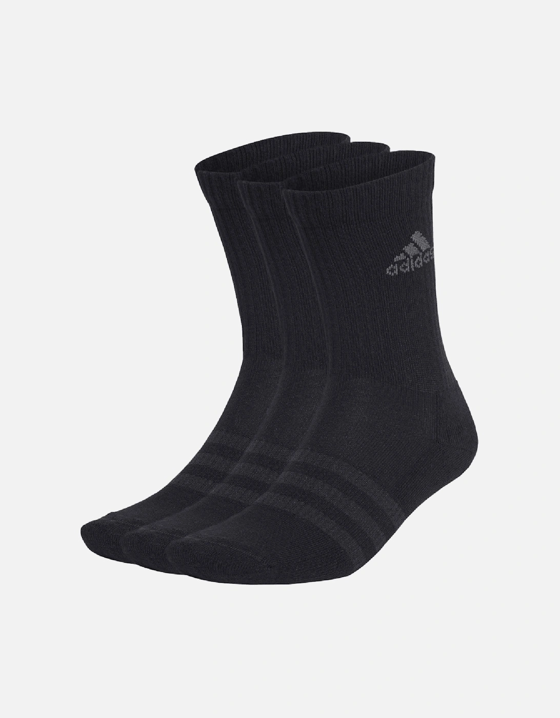 3-Pack Cushioned Crew Socks, 2 of 1