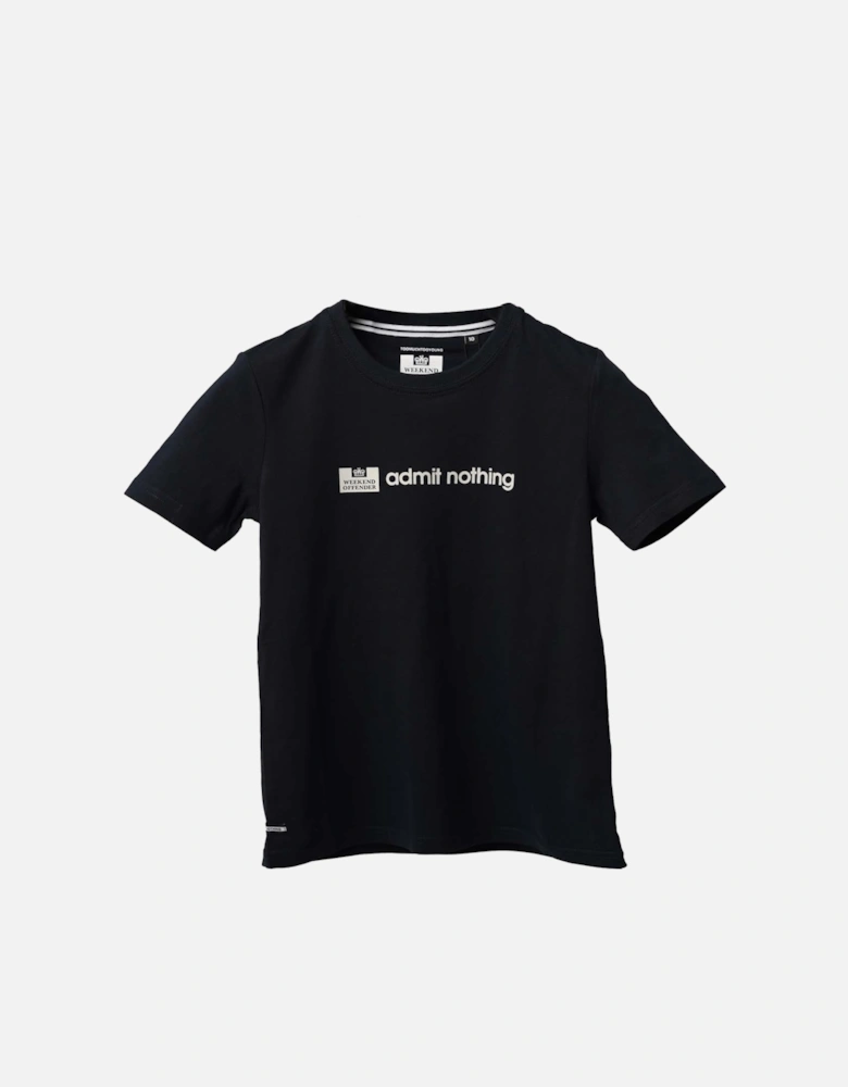 Junior Kids Admit Nothing Graphic T-Shirt