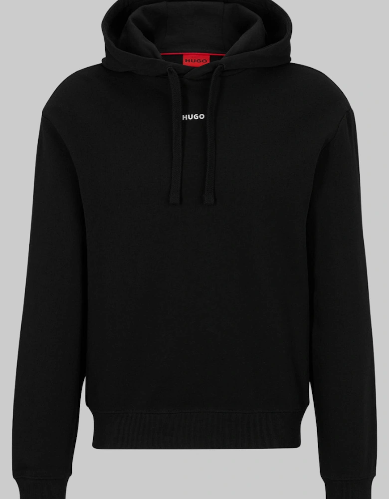HUGO Dapo Cotton Hoodie, Black
