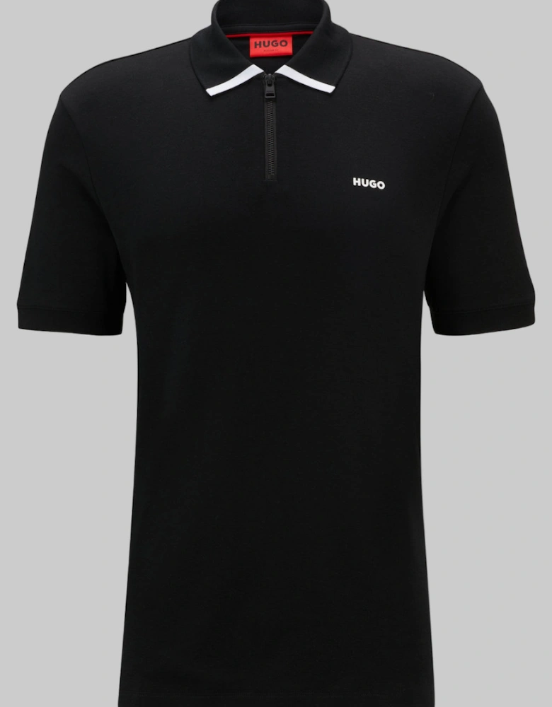 HUGO Dalomino Polo Shirt, Black