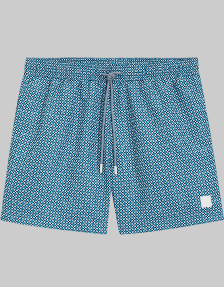 BOSS Vibe Swim Shorts, Open Blue