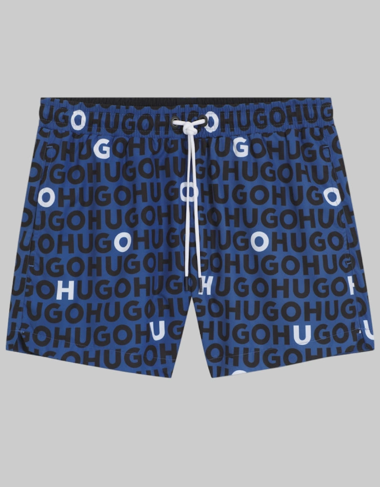 HUGO Tortuga Swim Shorts, Medium Blue