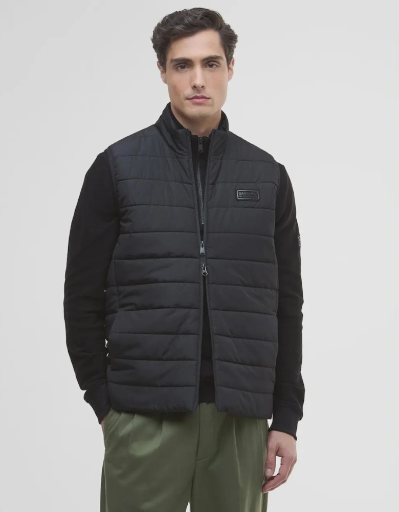 Aldon Quilted Gilet - Black