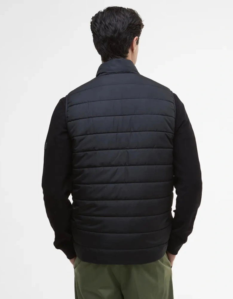 Aldon Quilted Gilet - Black