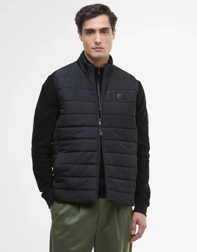 Aldon Quilted Gilet - Black