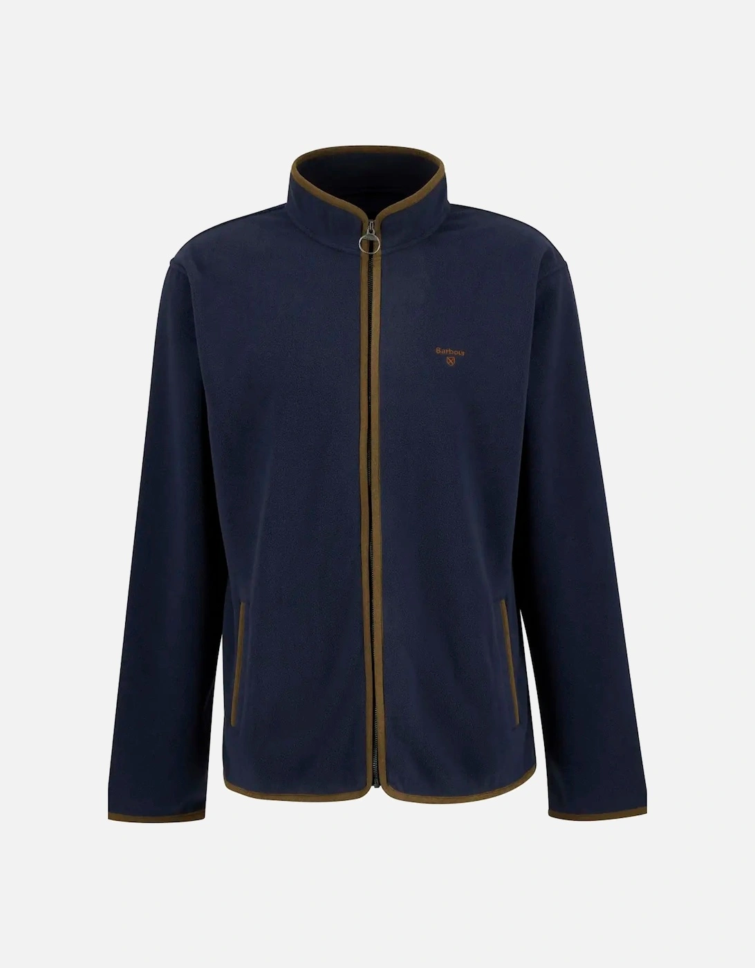 Harwood Zip Through Fleece - Navy Blue