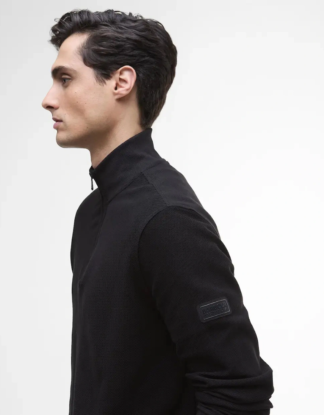 Samuel Half Zip Sweatshirt - Black