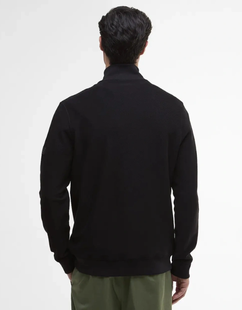 Samuel Half Zip Sweatshirt - Black