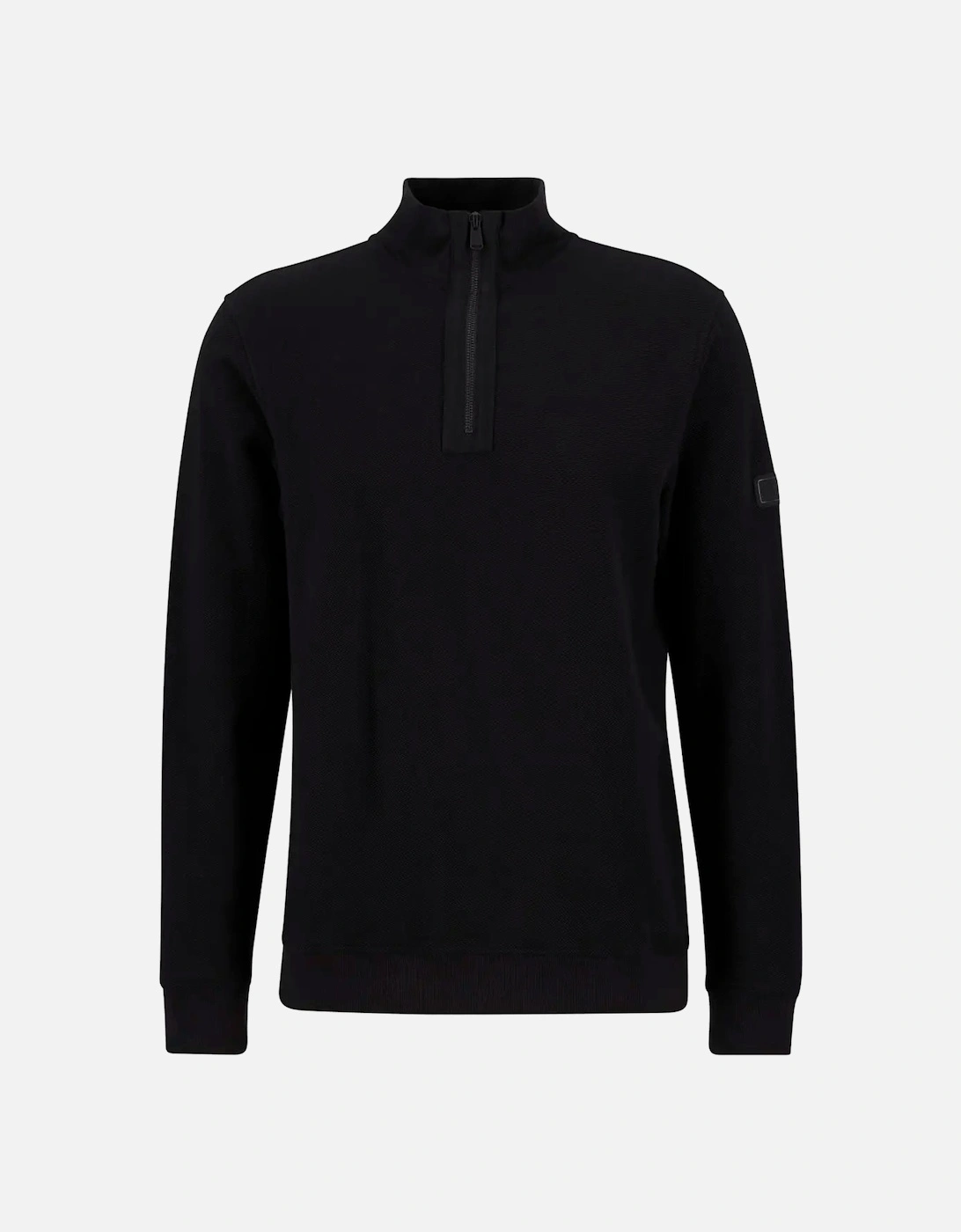 Samuel Half Zip Sweatshirt - Black