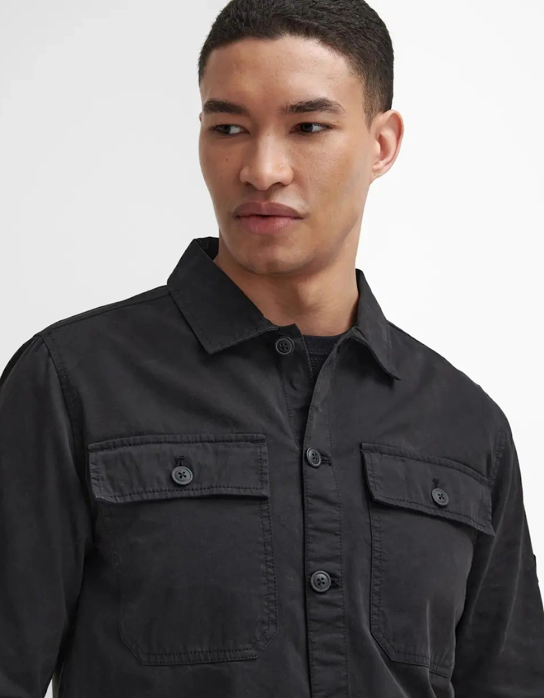Arlo Overshirt - Black